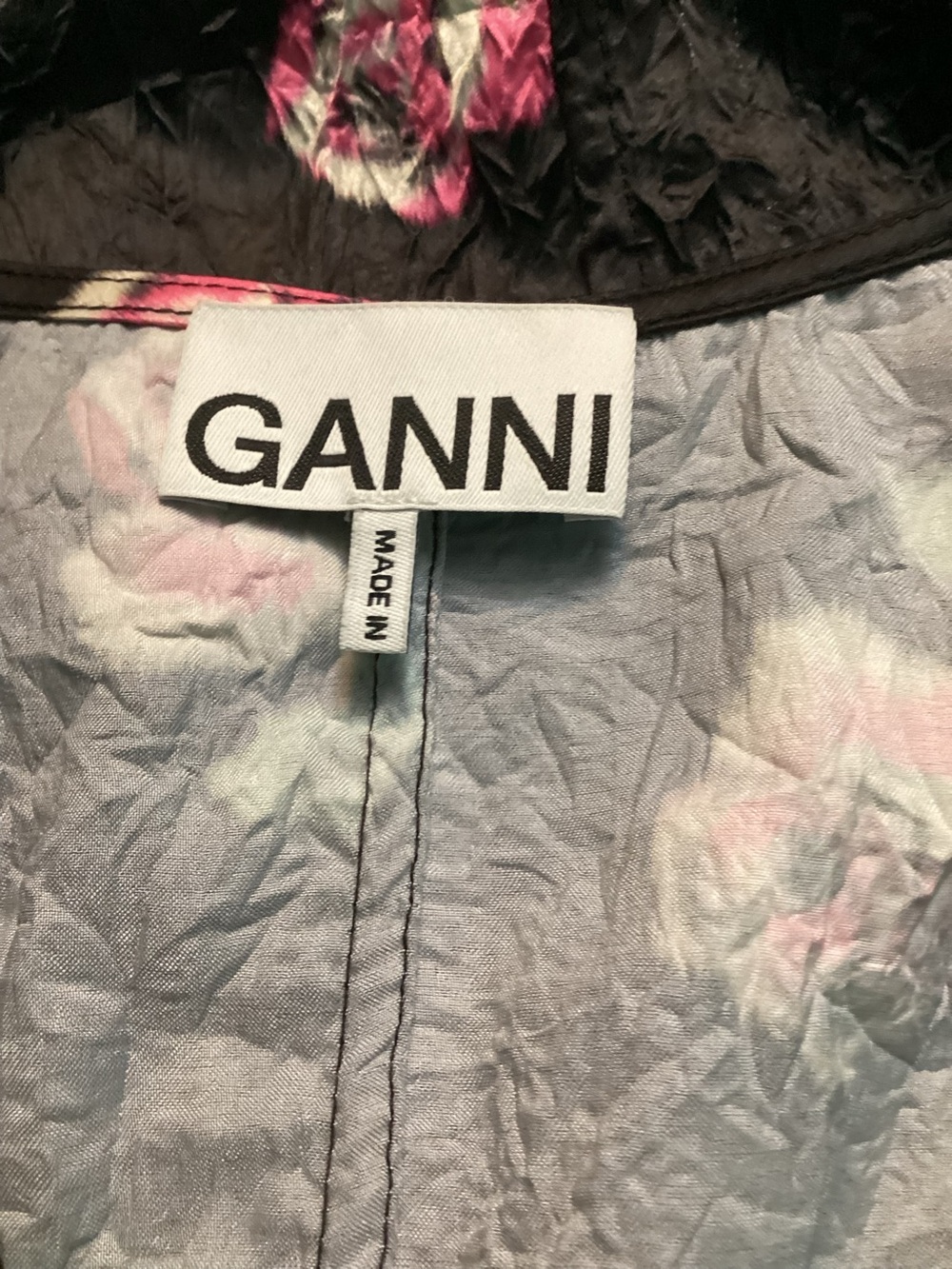 GANNI
MINIDRESS - BLACK - Picture 4 of 5